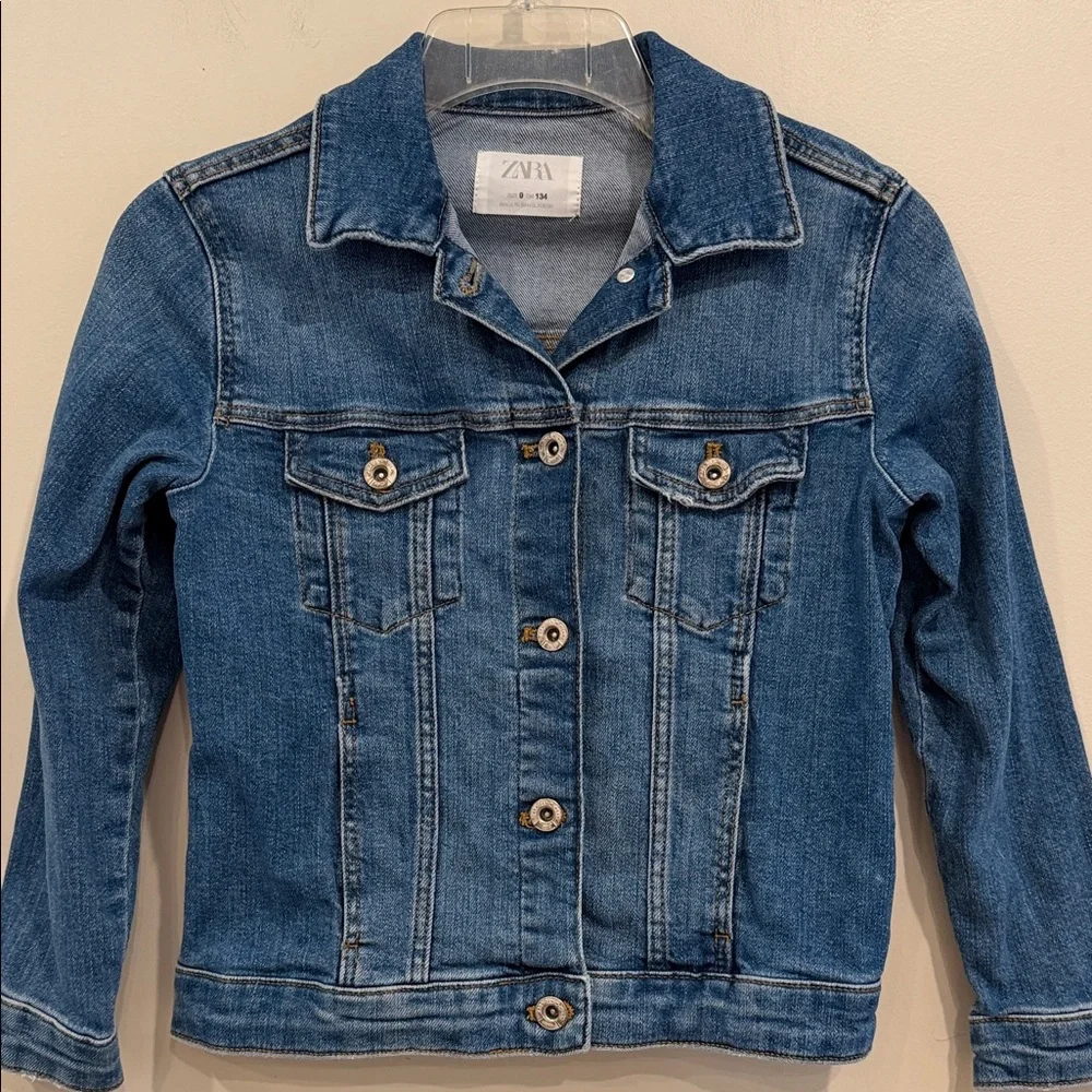 Zara Kids Classic Blue Jean Jacket‎